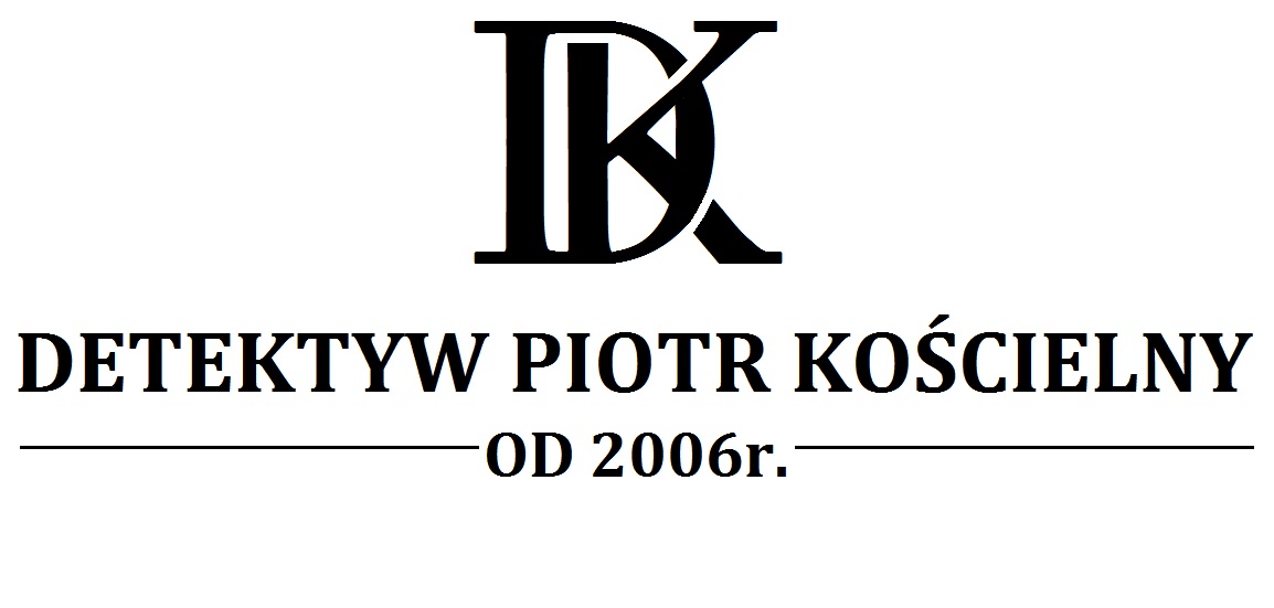 logo detektyw piotr kościelny